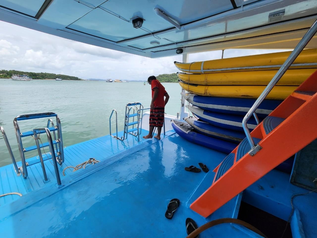 태국 푸켓 제임스본드섬 큰배 타고 편안하게 하기 (60인승) 가성비최고!